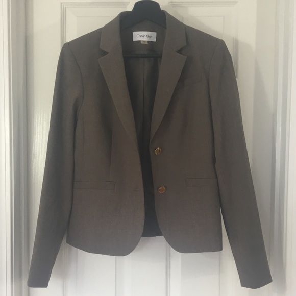Calvin Klein Jackets & Blazers - Calvin Klein Blazer-Brown-6